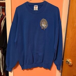 1997 Siberian Husky Club National Specialty Graphic Blue Crewneck Sweatshirt